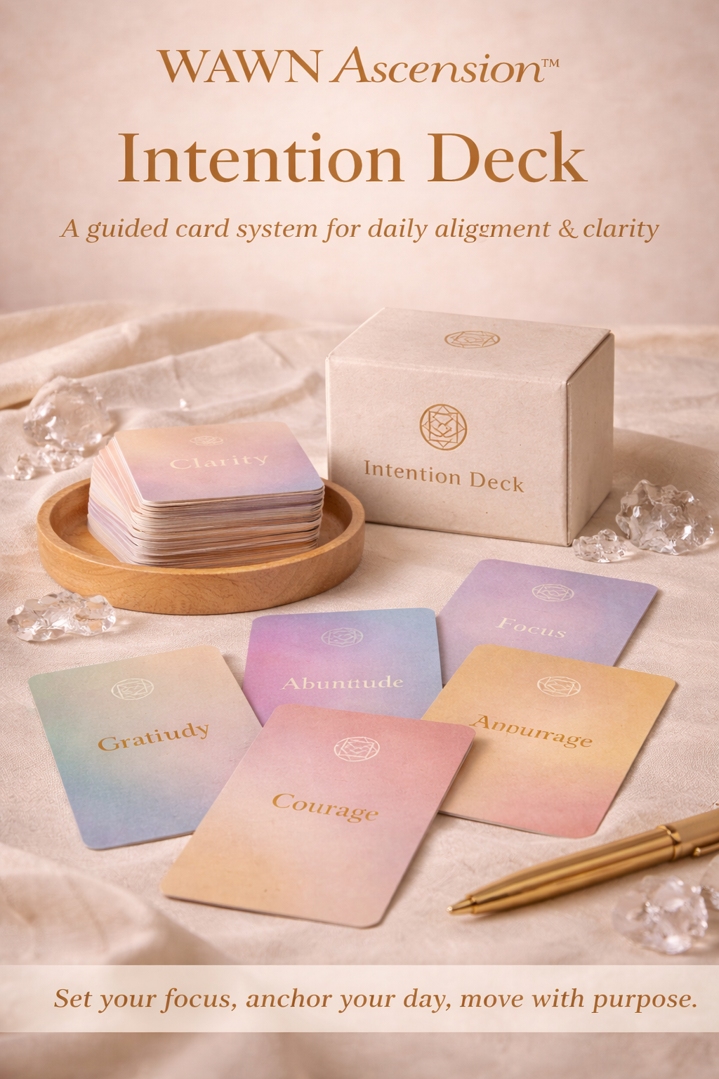 WAWN Ascension™ Intention Deck